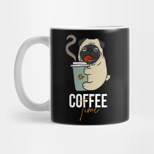 Pug Dog - Coffee Time Mug